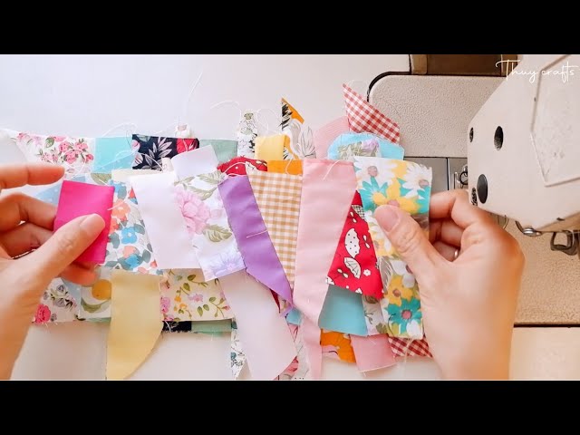 Great Way To Use Up Your Scrap Fabric To Make Useful And Beautiful Items 