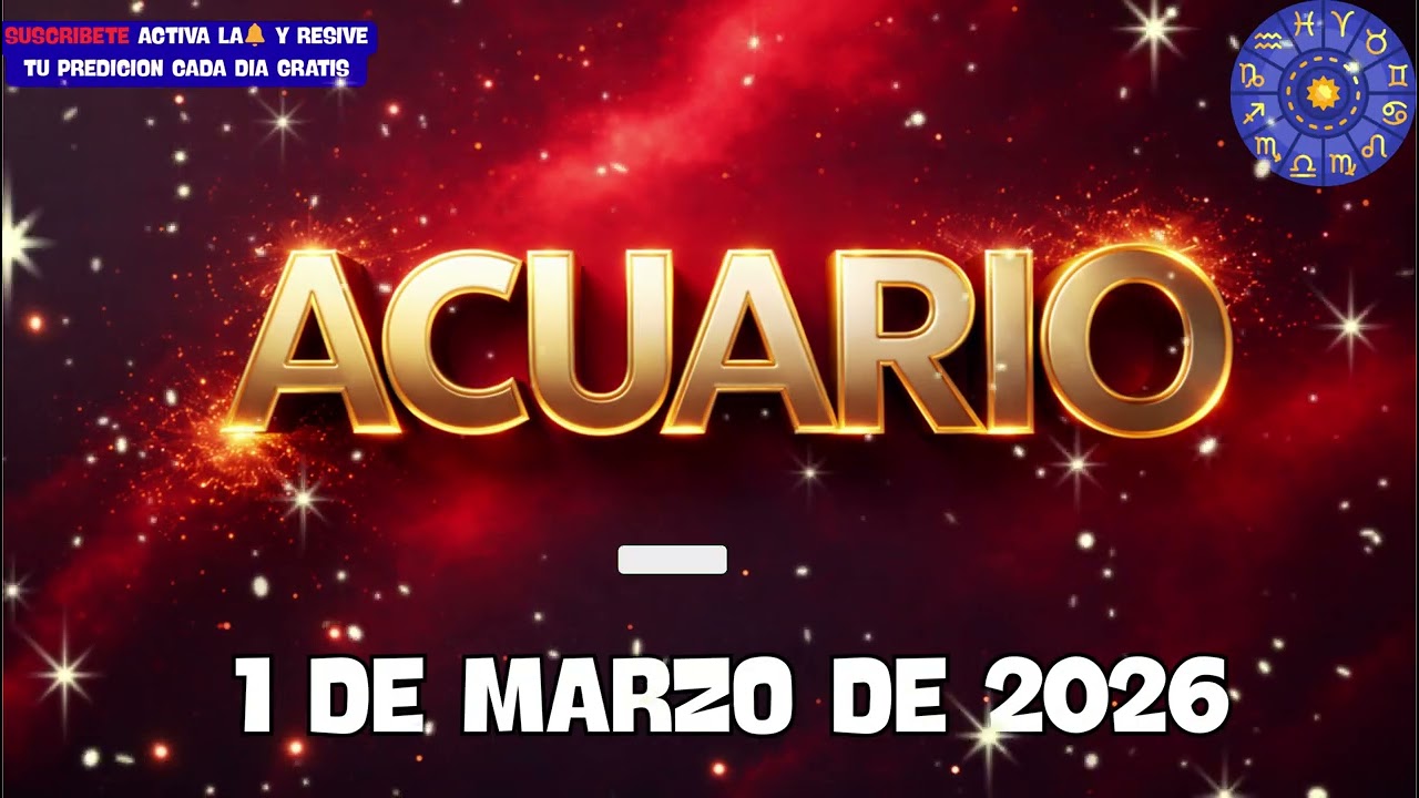 ACUARIO ♒ 1 de Marzo rompe un patrón que venías repitiendo | 2026