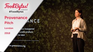 Provenance - Startup - Full Pitch - FoodBytes! London 2018