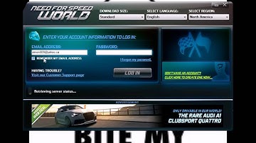 NFS W loading problem