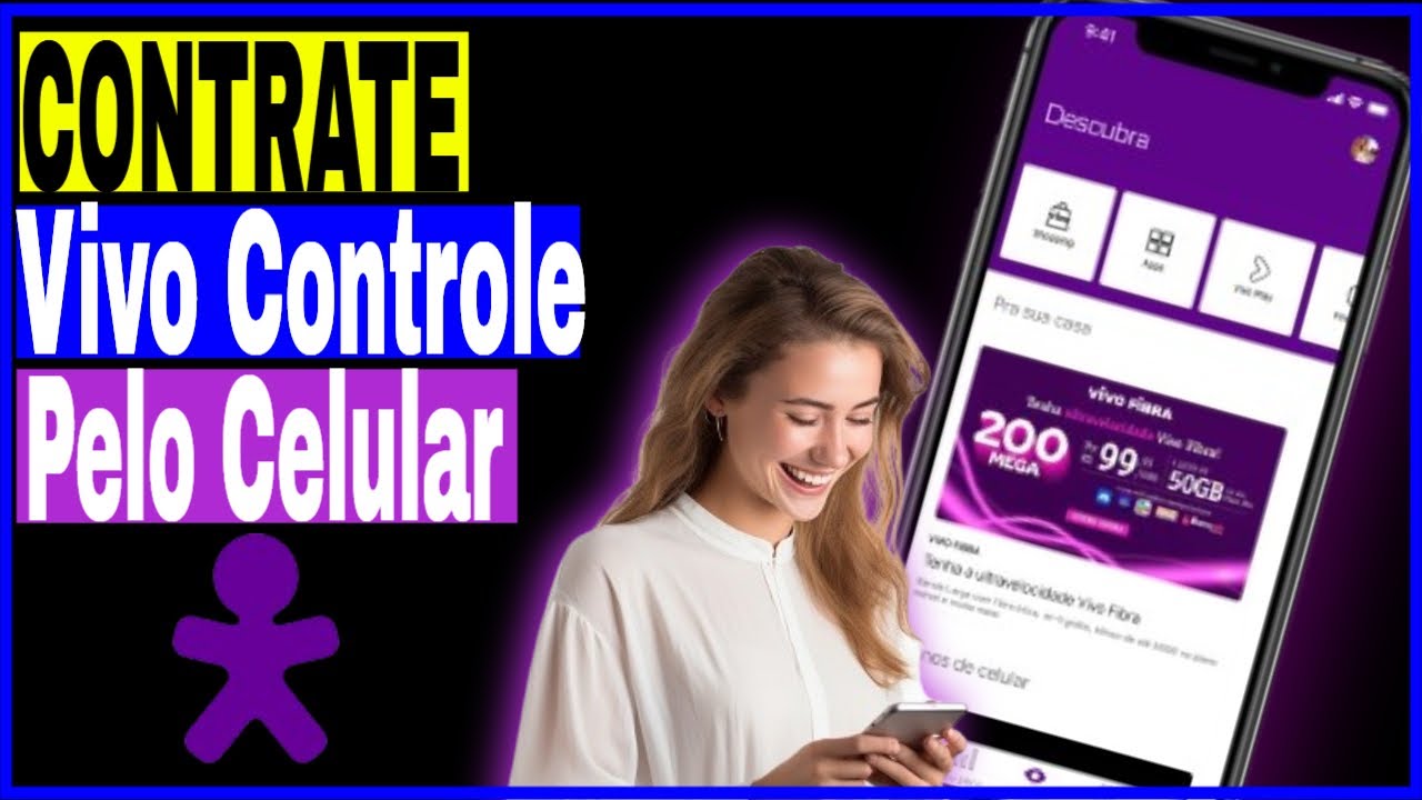 Como contratar o Vivo Controle pelo Celular - YouTube