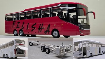 FULL VIDEO‼️ I made a SR3 tronton bus from PVC