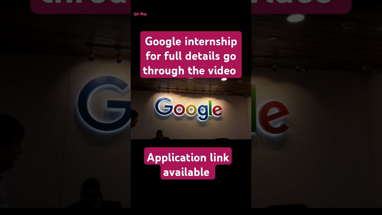 Google internship 2025 