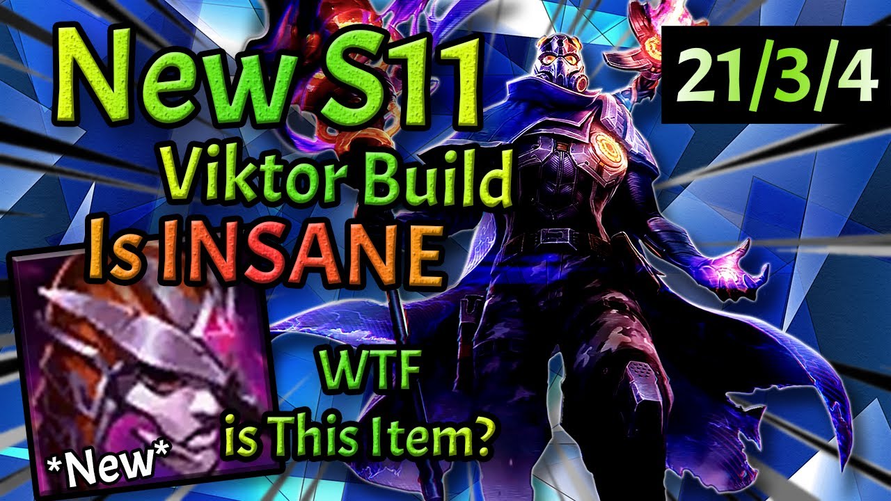 This *NEW* Season 11 Viktor Build is Actually Insane!!!! 