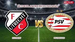 🔴Live FC Utrecht Vs PSV Eindhoven | Netherlands Eredivisie 2025 | Live Score screenshot 5