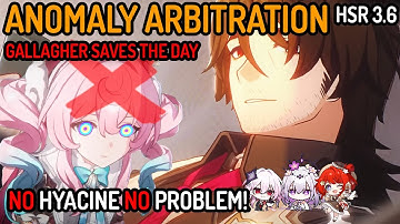 NEW Anomaly Arbitration 10* ❌No Hyacine❌ Gallagher + E0S1  Castorice + Evernight VS Zandar | HSR 3.6