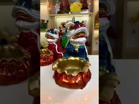Hộp Đựng Sư Tử Múa Lân — video