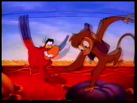 Danske Disney Videos reklamer før og efter Aladdin kommer til Undsætning