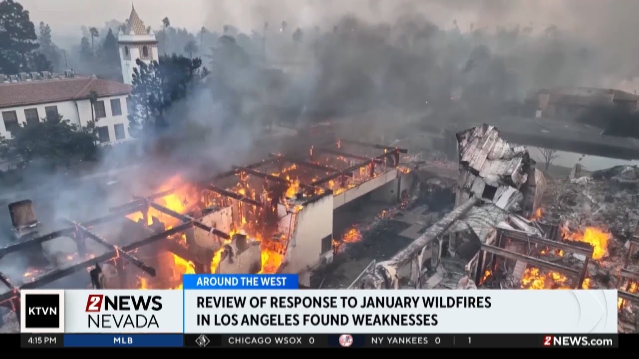 Обзор мер реагирования на лесные пожары в Лос-Анджелесе в январе