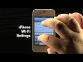 iPhone iOS 6 Settings Wi Fi Settings guide