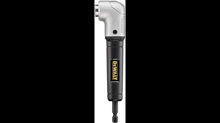 Tool Test: DEWALT Right Angle Attachment, Impact Ready (DWARA120)