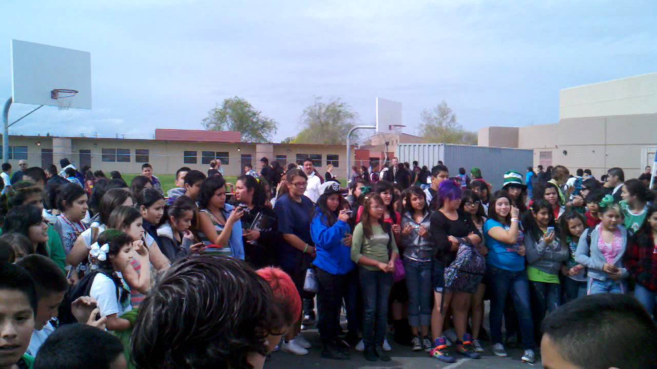 Huron Middle School College career fair YouTube