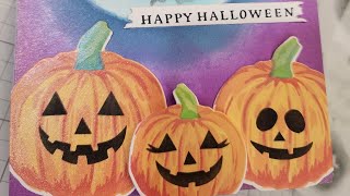 The Ton Stamps EASY Layered pumpkin stencils