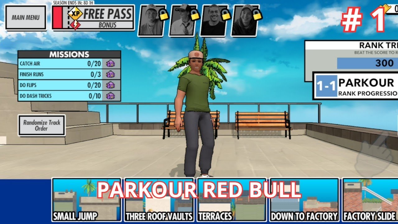 kompetisi Red Bull Di Mode Parkour - Red Bull Playground 