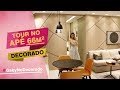 Tour pelo ape 66m² #GabyNoDecorado #40 | Gaby Garciia