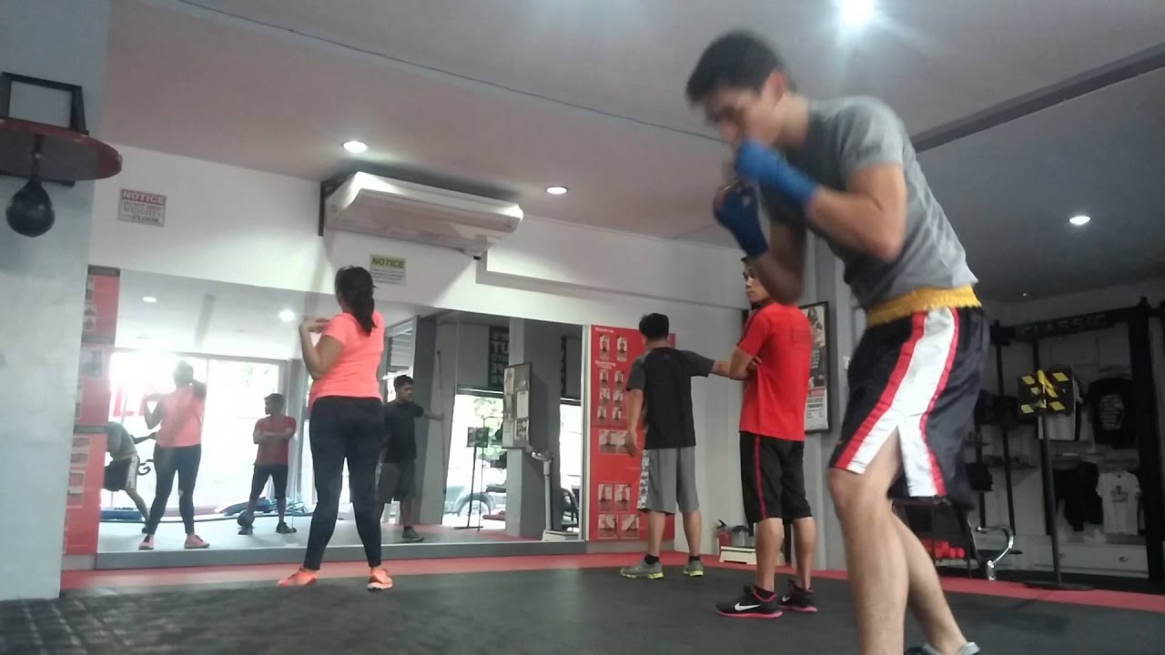 Shadow boxing ALA boxing gym YouTube