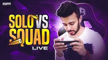 SOLO VS SQUAD CHALLANGES LIVE🔥 |  BGMI Live 🔥 Pubg Mobile Live Stream |  #pubglive #bgmilive