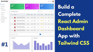 #1 Build a Complete React Admin Dashboard App | React, Vite, Tailwind Css, Material Ui