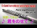 【新製品】Roland Aerophone Brisa (ブリサ) でジブリ「君をのせて」を演奏してみた【フルート型電子管楽器 デモ演奏】