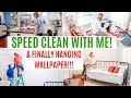 SPEED CLEAN WITH ME // EXTREME CLEANING MOTIVATION // Amy Darley