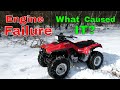 Can It Be Saved? Honda's First 4x4 ATV, Dumb Reason Engine Blew.