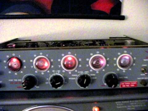 Marconi TF 1370 + Dekatron Frequency Counter