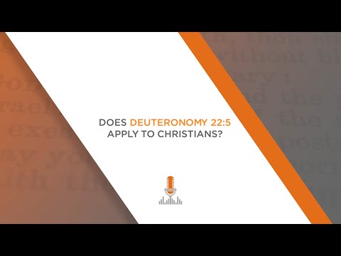 Does Deuteronomy 22:5