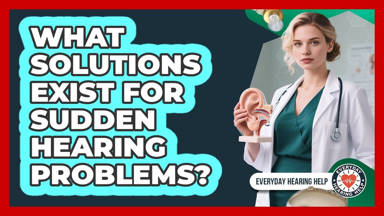 What Solutions Exist For Sudden Hearing Problems?