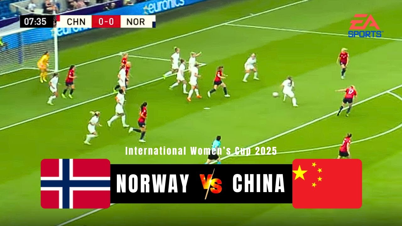 NORWAY WNT vs CHINA WNT – Elite Women’s International Football Drama | FIFA23 Ultra HD Gameplay