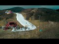 2025年 もう滑走可能!スノーパークイエティ「日本最速オープンするスキー場」静岡県ドローン男子空撮