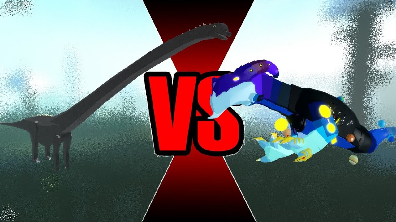 Dinosaur Simulator - Classic Barosaurus VS Galactic Barosaurus