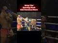 muay thai knockout kick