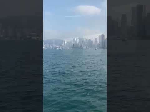 Hongkong ferryview sea traveller