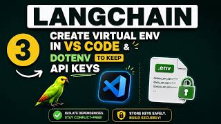 Set Up Python Virtual Environment in VS Code Before LangChain | Beginner Guide