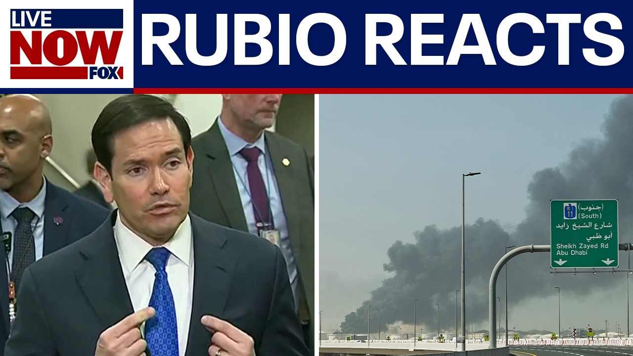 Sec. Rubio reacts to US consulate hit in Dubai