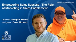 Empowering Sales Success—The Role of Marketing in Sales Enablement with Owen Richards
Owen Richards doesnt believe in thought leaders.
For me, a thought leader typically is just somebody who is noisy, he says. What we dont do is any validation on anything that theyre saying. In my experience, there is no direct link between the noise that someone makes, the personal brand theyve built, and how good they are.
Similarly, he talks about how a large part of sales enablement ensures that salespeople know what theyre doing. He explains that you cant become a salesperson any more than you can become a thought leader.
Sales isnt a qualification. Theres no education behind it, Owen says. Theres nothing to help people know the difference between doing it well and not doing it well, except for freedom of thought and peoples opinions, and with that comes such a variety.
So, what can marketers do to help?
RESOURCES
🔑Join the MarketingProfs community: https://mprofs.com/mptoday
👂Listen to the original podcast episode: https://www.marketingprofs.com/podcasts/2023/50002/empowering-sales-success-marketing-sales-enablement-owen-richards-marketing-smarts
🗞️B2B News: https://learn.g2.com/b2b-sales-strategies
📝From The MarketingProfs Blog:
🔹https://www.marketingprofs.com/articles/2023/48997/sales-enablement-good-or-bad
🔹https://www.marketingprofs.com/articles/2020/42810/five-ways-to-improve-product-marketing-and-sales-enablement-collaboration-to-drive-revenue
💡Community Spotlight: https://www.linkedin.com/posts/marketing-profs_mpb2b-b2b-marketing-activity-7156745069843144704-NLfE?utm_source=share&utm_medium=member_desktop Empowering Sales Success—The Role of Marketing in Sales Enablement with Owen Richards