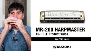 MR-200 HARPMASTER / SUZUKI 10-HOLE Product Video by Filip Jers
