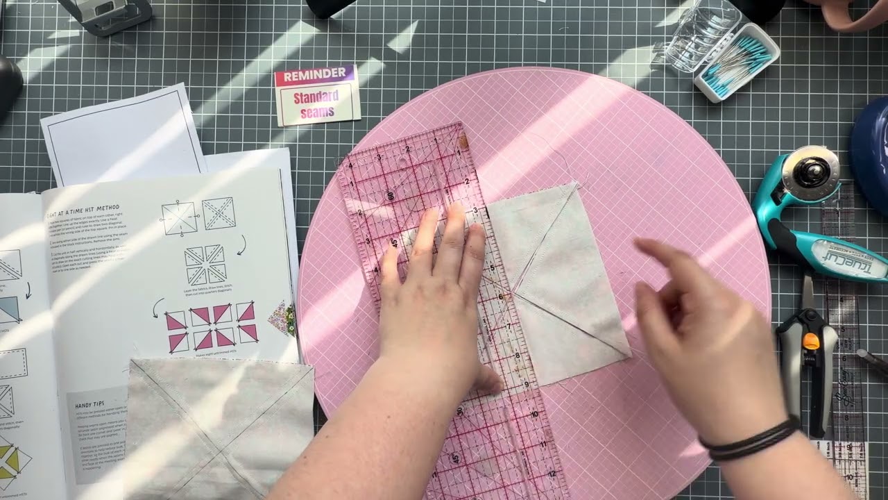 Alice's Wonderland Sampler Quilt Block 29 Sewing Guide