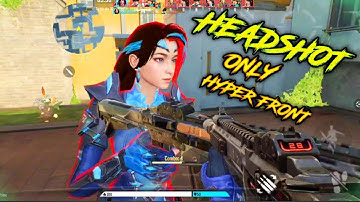 PRO LEGEND PLAYER HYPER FRONT HEADSHOT GAMEPLAY MAX GRAPHICS - HYPER FRONT