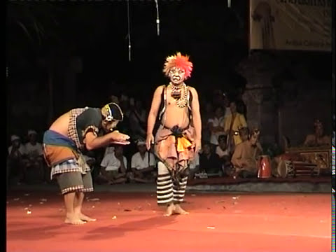 Tarian Bali yang Lucu l sengap tompel