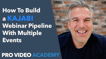 How To Create A Webinar Pipeline In Kajabi to Multiple Events/Webinars