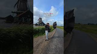 the wind here will humble you 😅😅😅 #dutchlife #livinginthenetherlands #lifeinamsterdam #