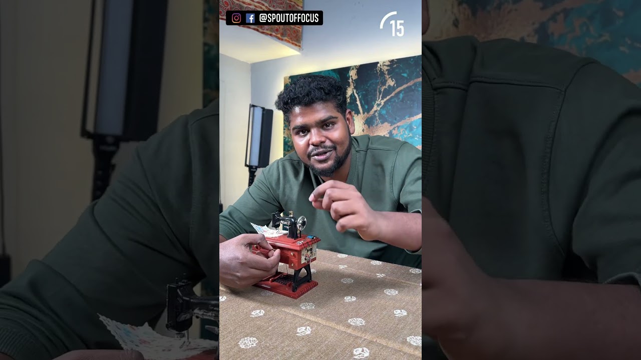 🎵 World’s Most Unique Music Box Ever! | Looks Like a Tailoring Machine 🧵 