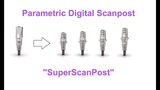 CEREC Workflow for Neodent GM with SuperScanPost and Sirona Cerec Scanbody STL