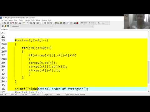 PROGRAM STRING SORT