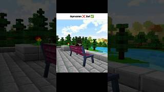 Depression ❌ Sad ✅😂. #minecraft #shorts #shortsfeed #viral #funny #fun #sad #music #gaming #trending