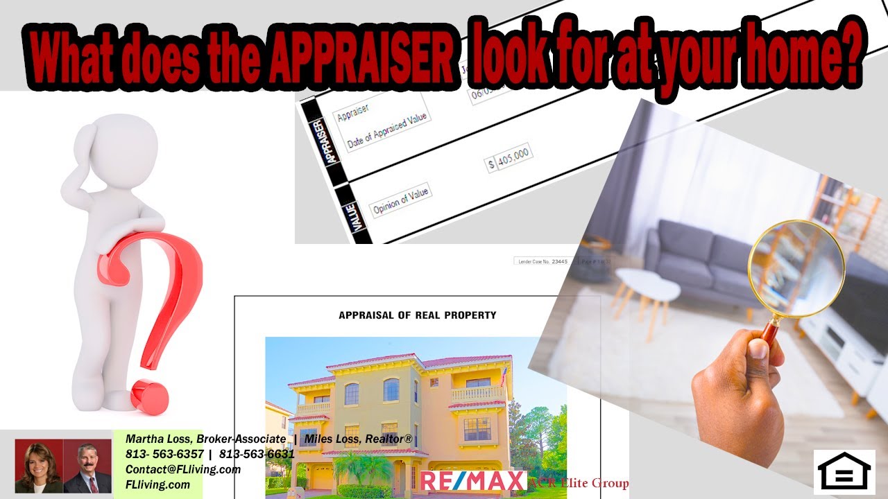 What does the appraiser look for at your home? YouTube