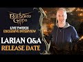 Baldur's Gate 3 Early Access Release Date, BG3 Gameplay, Size, Date and Interview with Swen Vincke!