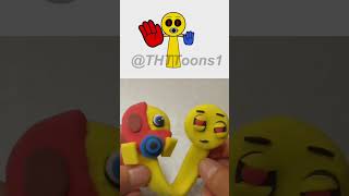 Wow, INCREDIBOX Sprunki OC Player (from Poppy Playtaim) phase6 #viral #peppapig #clay #art #shorts