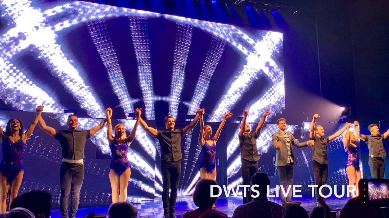 dwts live tour schedule